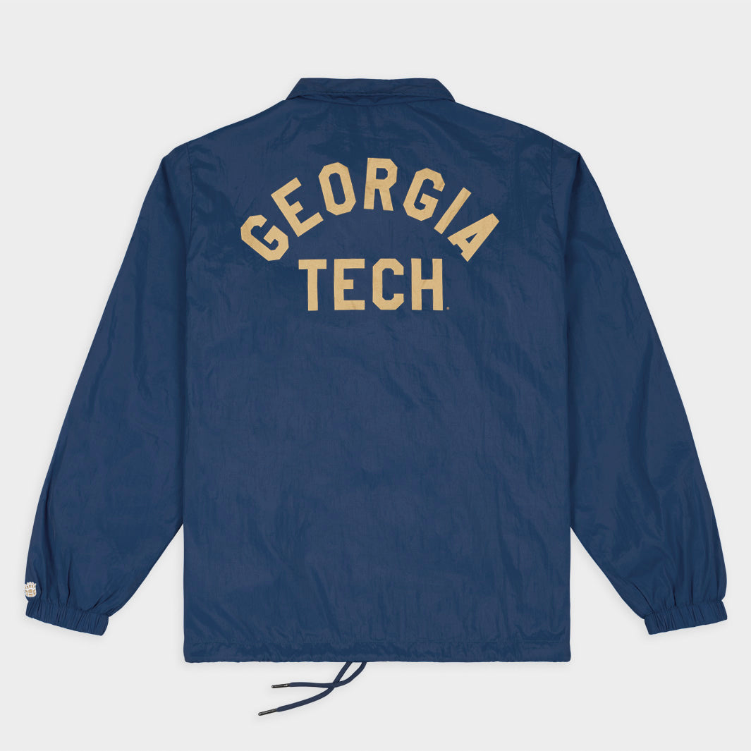 ジャケット・アウター fukamidori original coach jacket Georgia Tech Yellow Jackets 