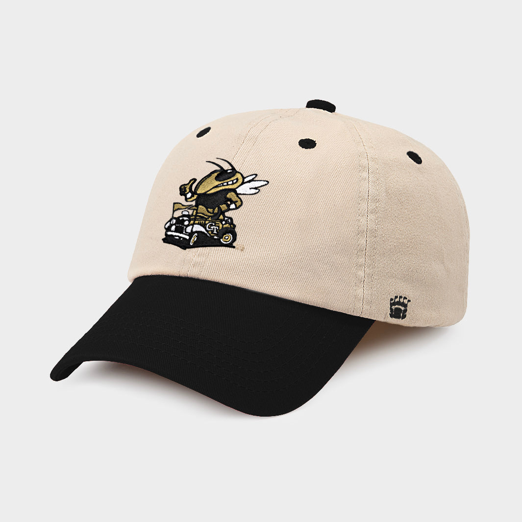 Georgia Tech Retro Buzz Two-Tone Dad Hat