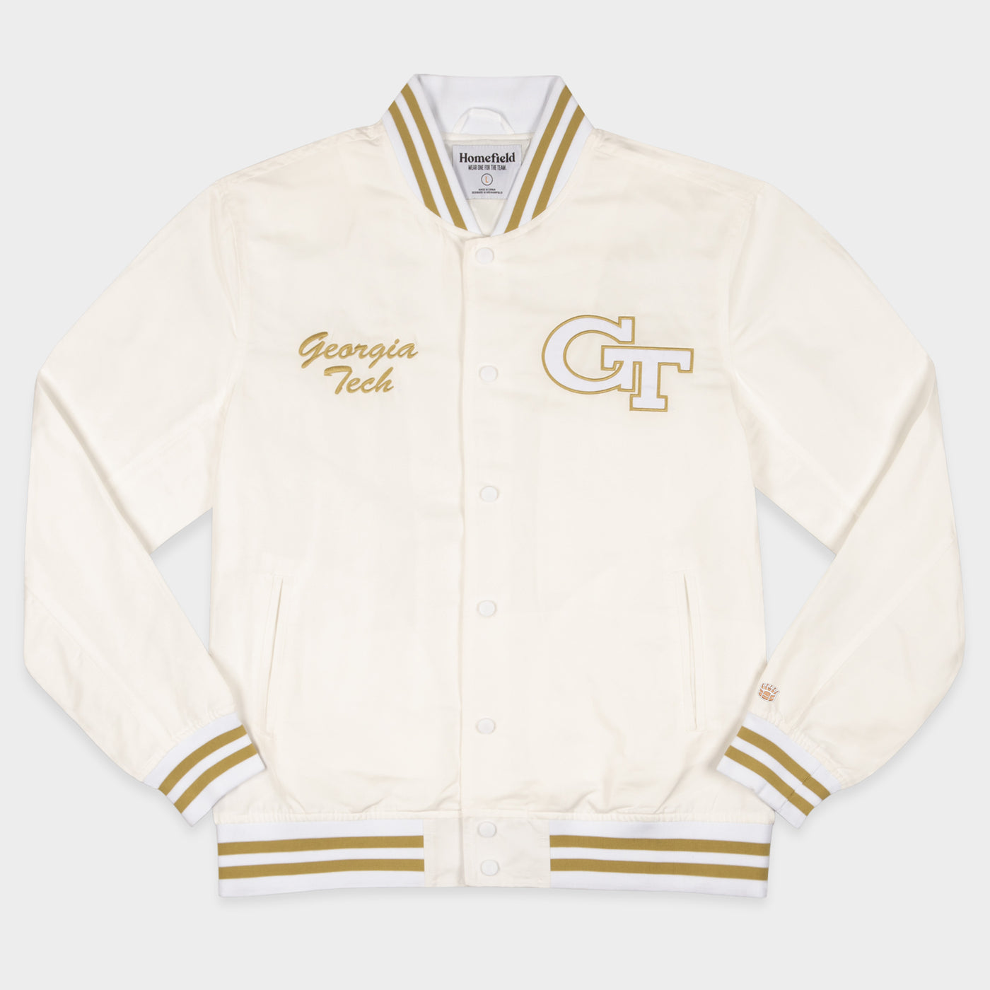 Georgia Tech Whiteout Bomber Jacket