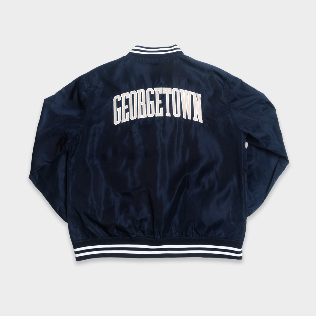 Georgetown Hoyas Vintage Logo Bomber Jacket