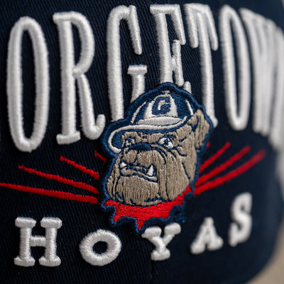 Georgetown Hoyas Vintage Bulldog Snapback Hat