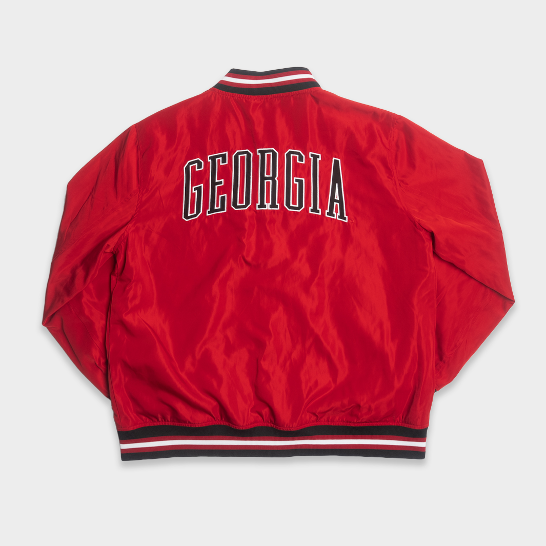 Georgia Bulldogs Vintage Dawgs Logo Bomber Jacket | Homefield