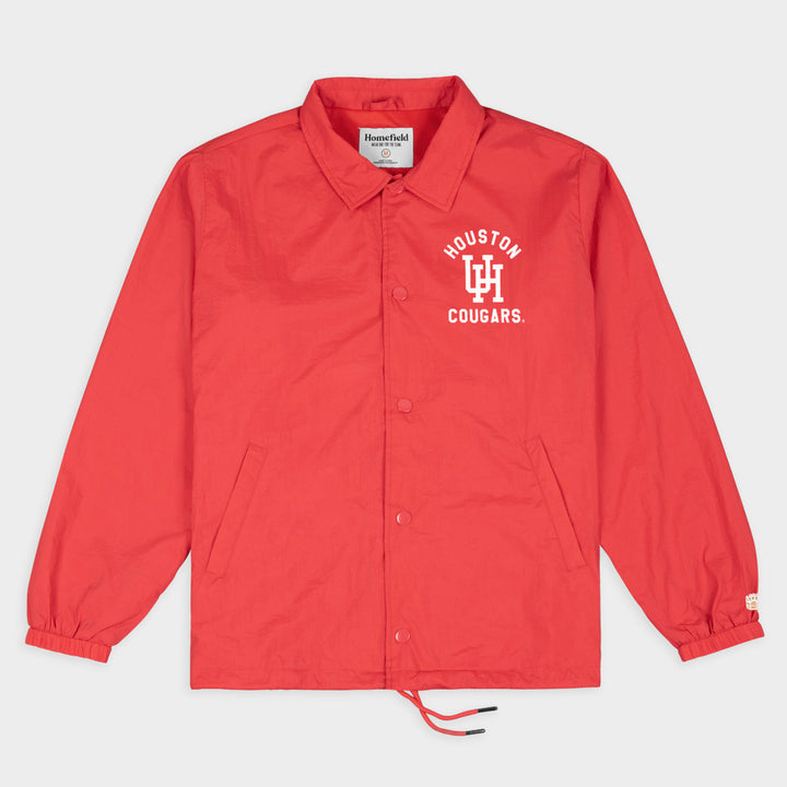 『TEN COACH JKT RED L』 Houston Cougars Classic 