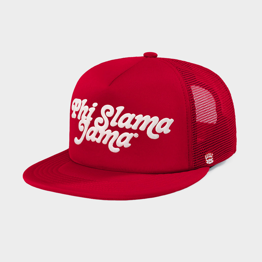 Houston "Phi Slama Jama" Puff Ink Trucker Hat