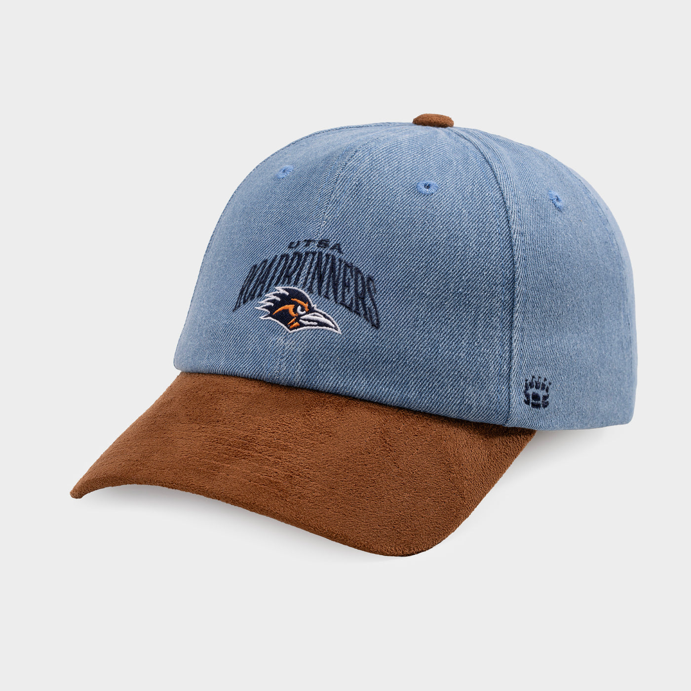 UTSA Roadrunners Denim and Suede Dad Hat | Homefield