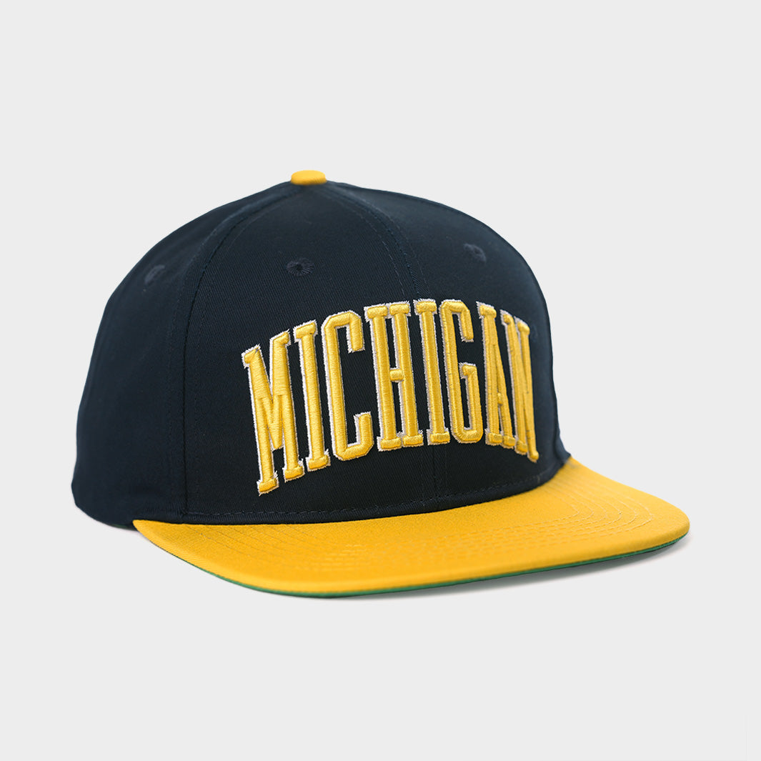Michigan Wolverines Vintage-Inspired Snapback Hat