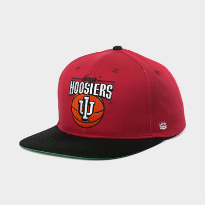 IU Basketball "Hurryin' Hoosiers" Retro Snapback Hat