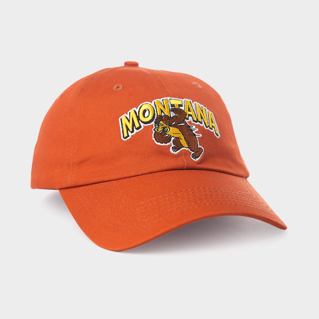 Montana Grizzlies Retro Slobbering Bear Dad Hat