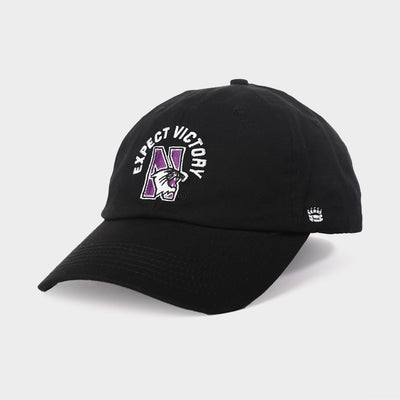 Northwestern Wildcats "Expect Victory" Dad Hat