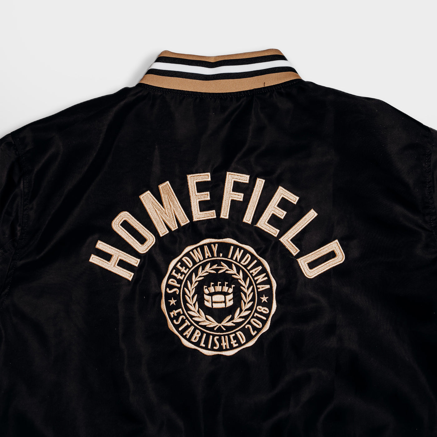 Homefield Brand Vintage-Inspired Bomber Jacket