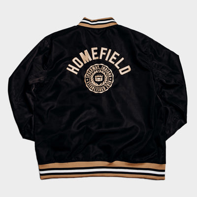 Homefield Brand Vintage-Inspired Bomber Jacket