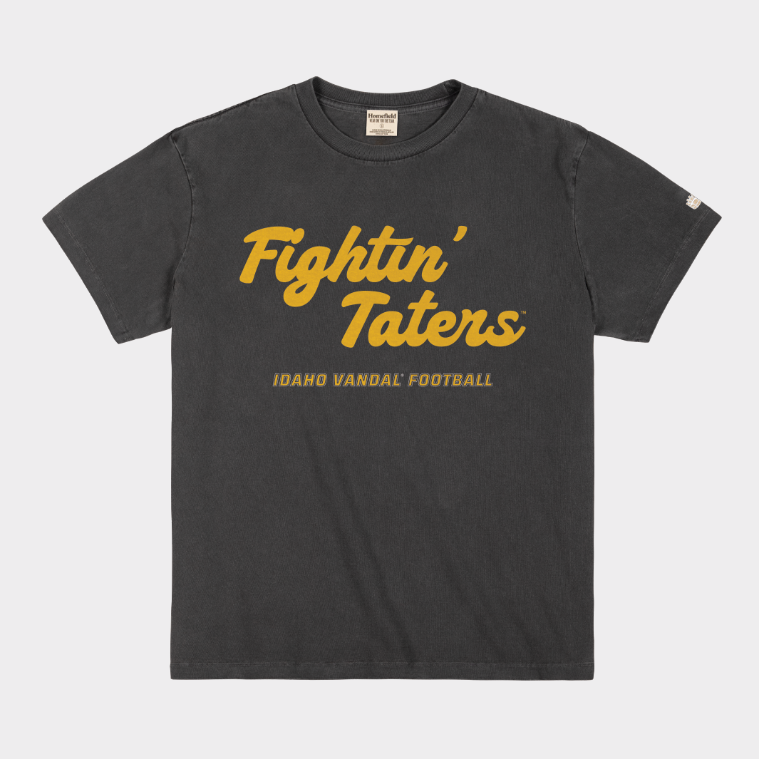 Idaho Vandals 2025 "Fightin' Taters" Script Vintage Heavyweight Tee
