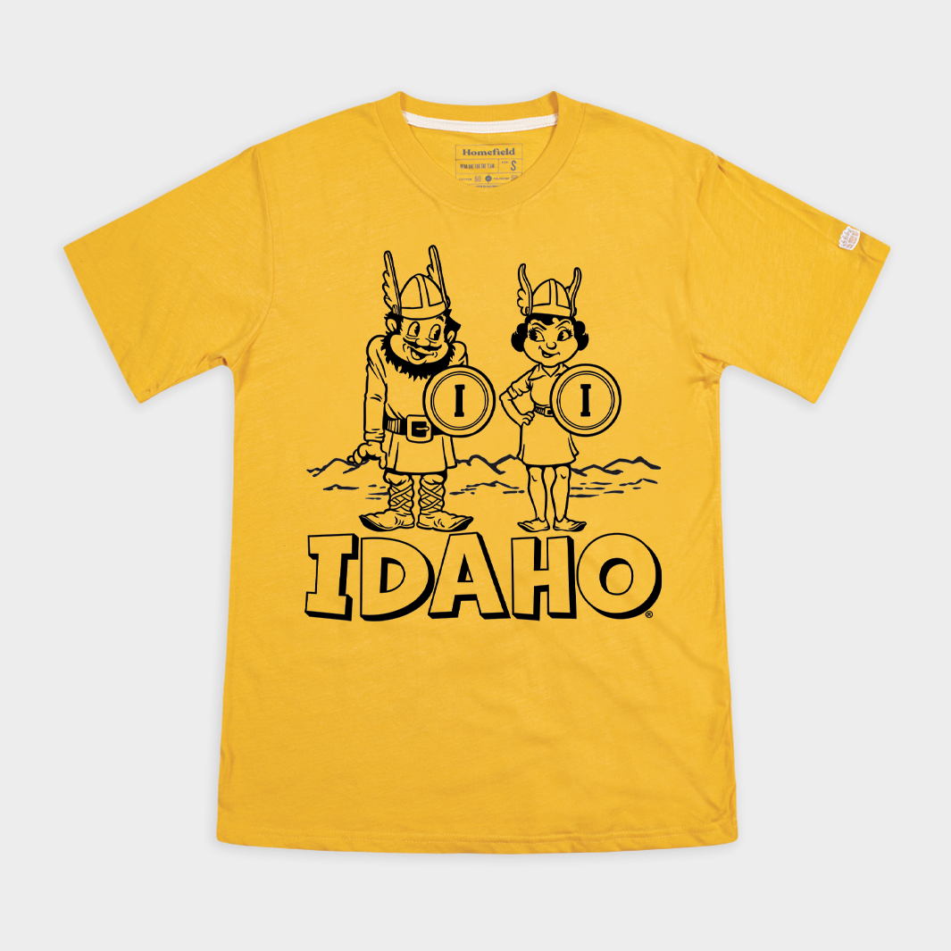 Idaho Vandals Retro Mascots Tee