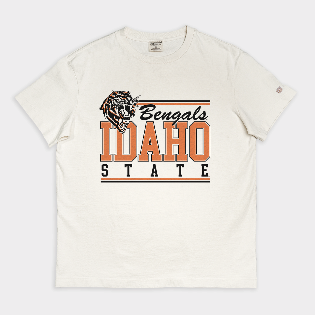 Idaho State Bengals Roaring Tiger Vintage Heavyweight Tee