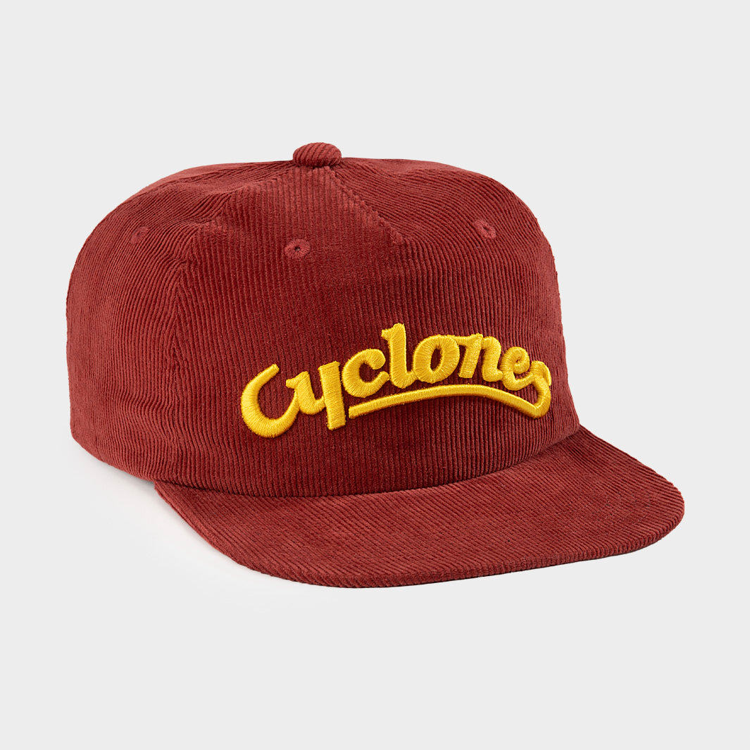 Iowa State Cyclones Arched Wordmark Corduroy Hat