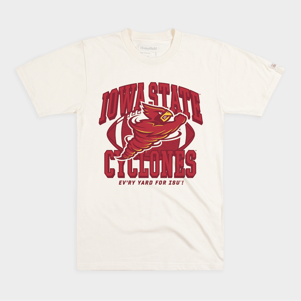 Iowa State Football Punching Cy 1995 Logo Tee | Homefield