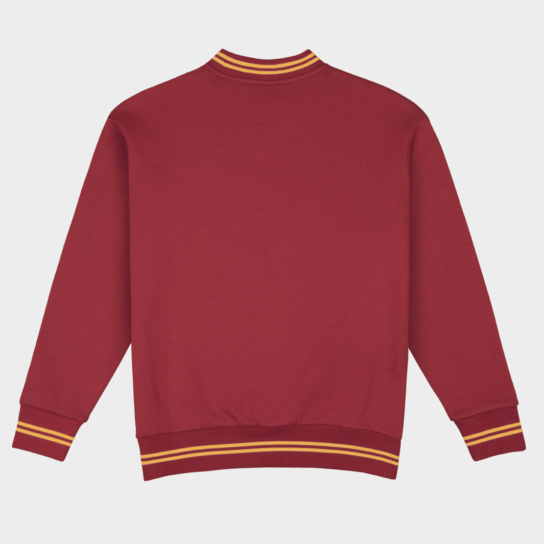 Iowa State Football Embroidered Tri-Stripe Crewneck