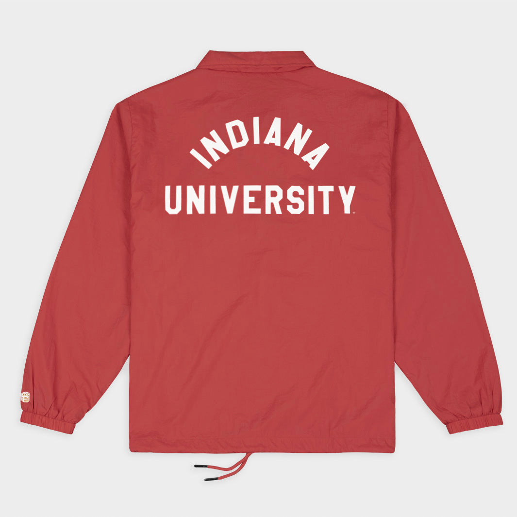 Indiana Hoosiers Classic Trident Coaches Jacket | Homefield