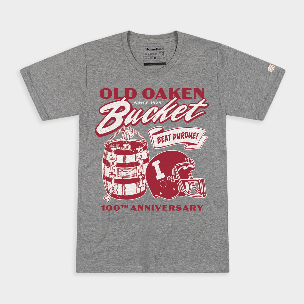 Indiana Old Oaken Bucket "Beat Purdue!" Tee