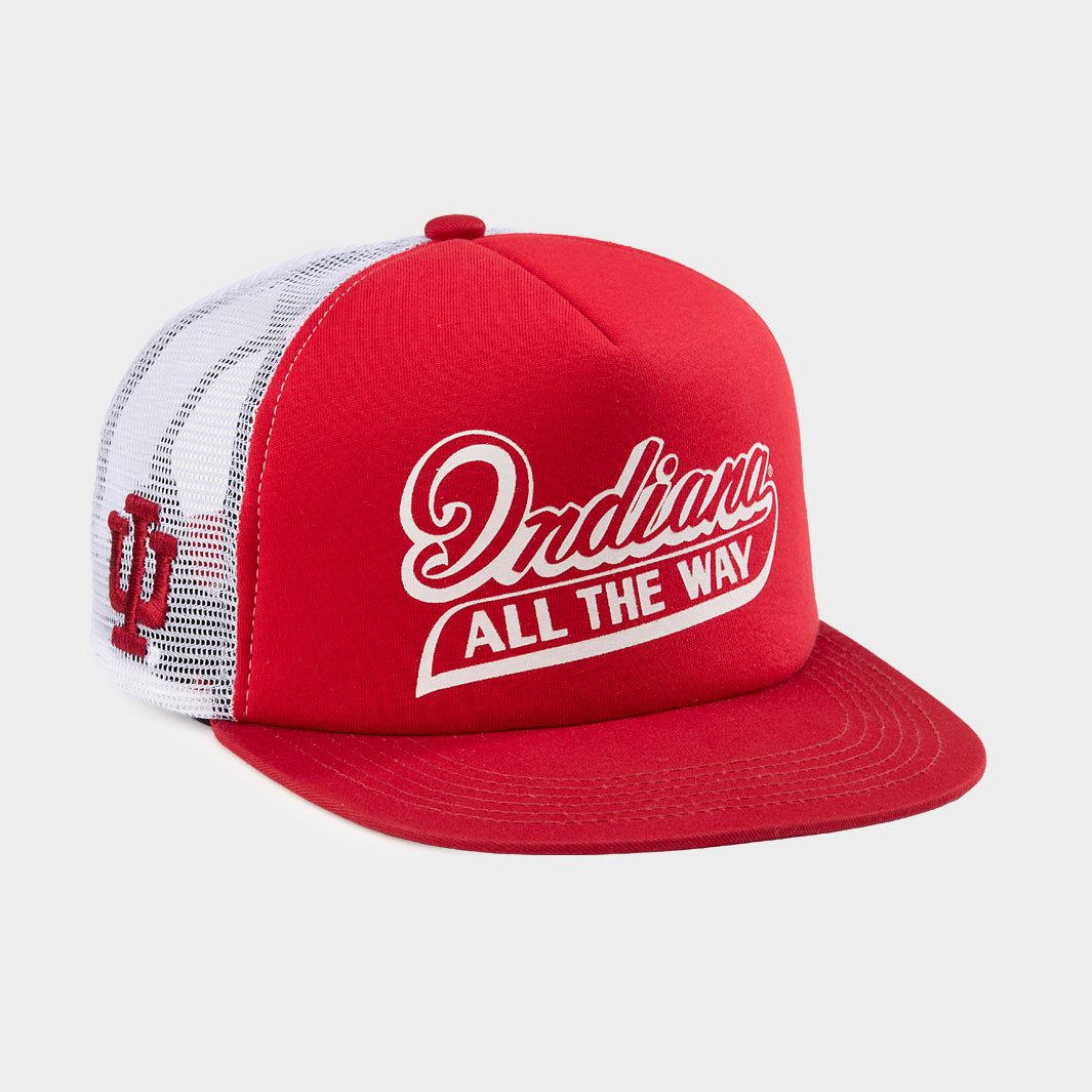 Indiana All The Way Retro Trucker Hat