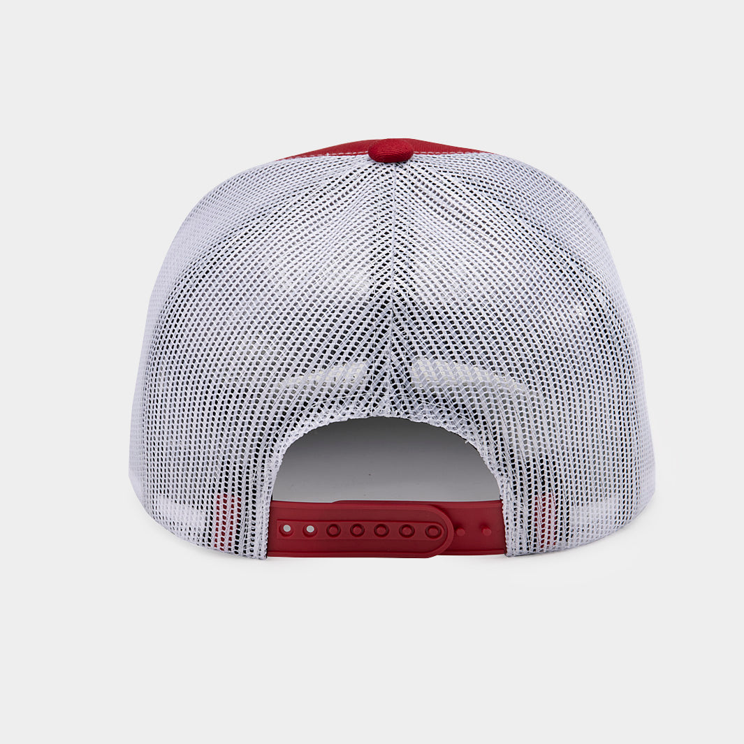Indiana Hoosiers "IU" Trident Trucker Hat