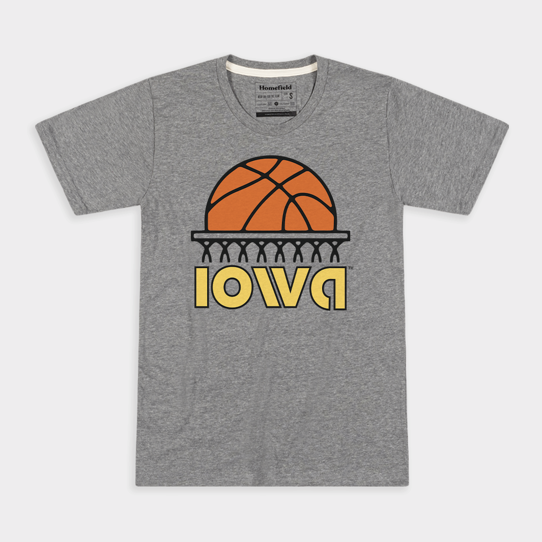 Iowa Hawkeyes Basketball Tee