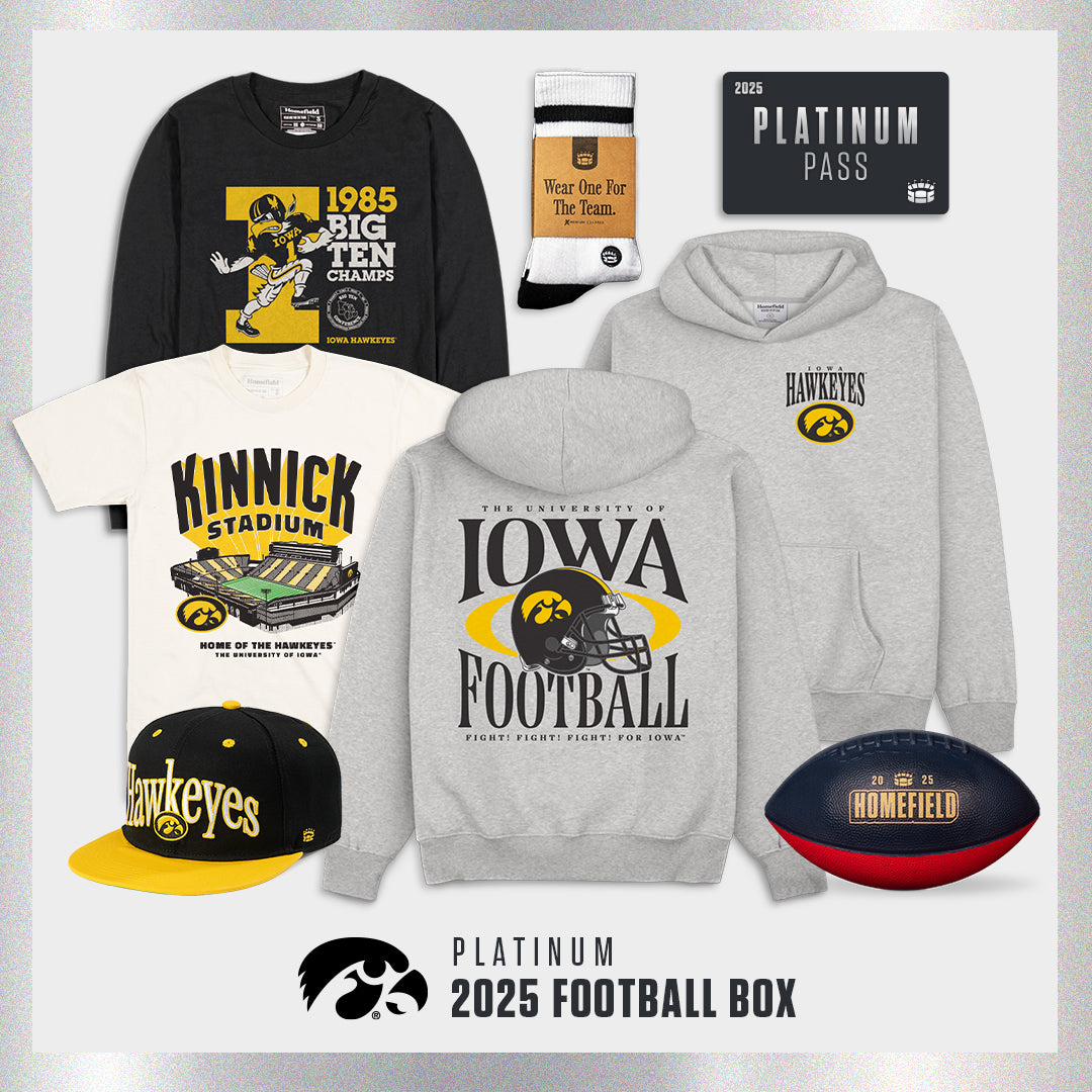 2025 Iowa Platinum Football Box