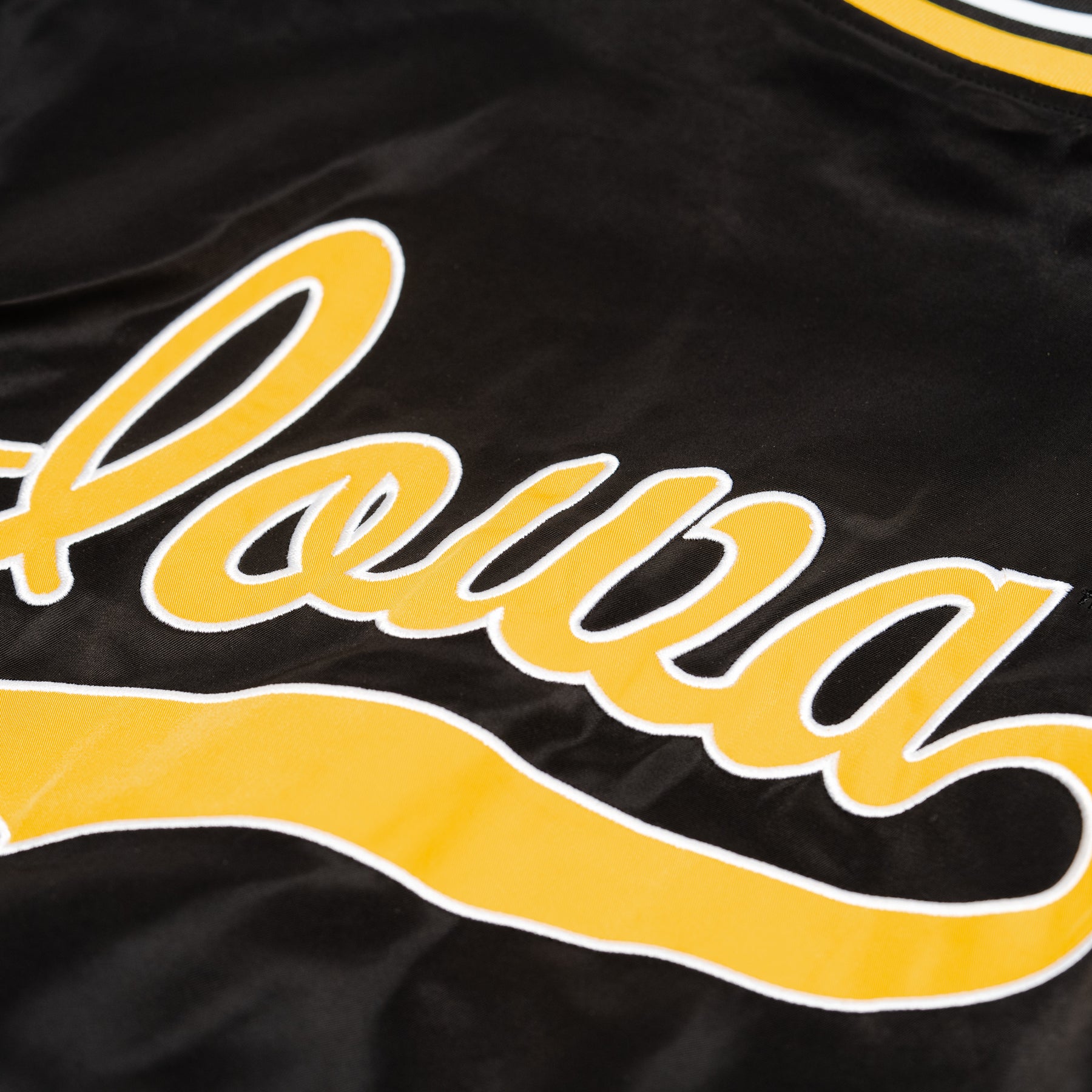 Iowa Hawkeyes Vintage Script Bomber Jacket | Homefield