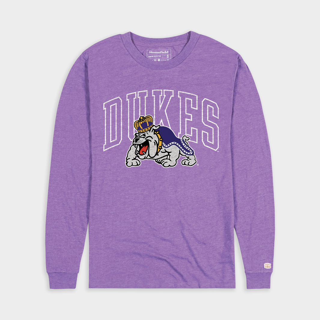 James Madison Dukes Mascot Long Sleeve