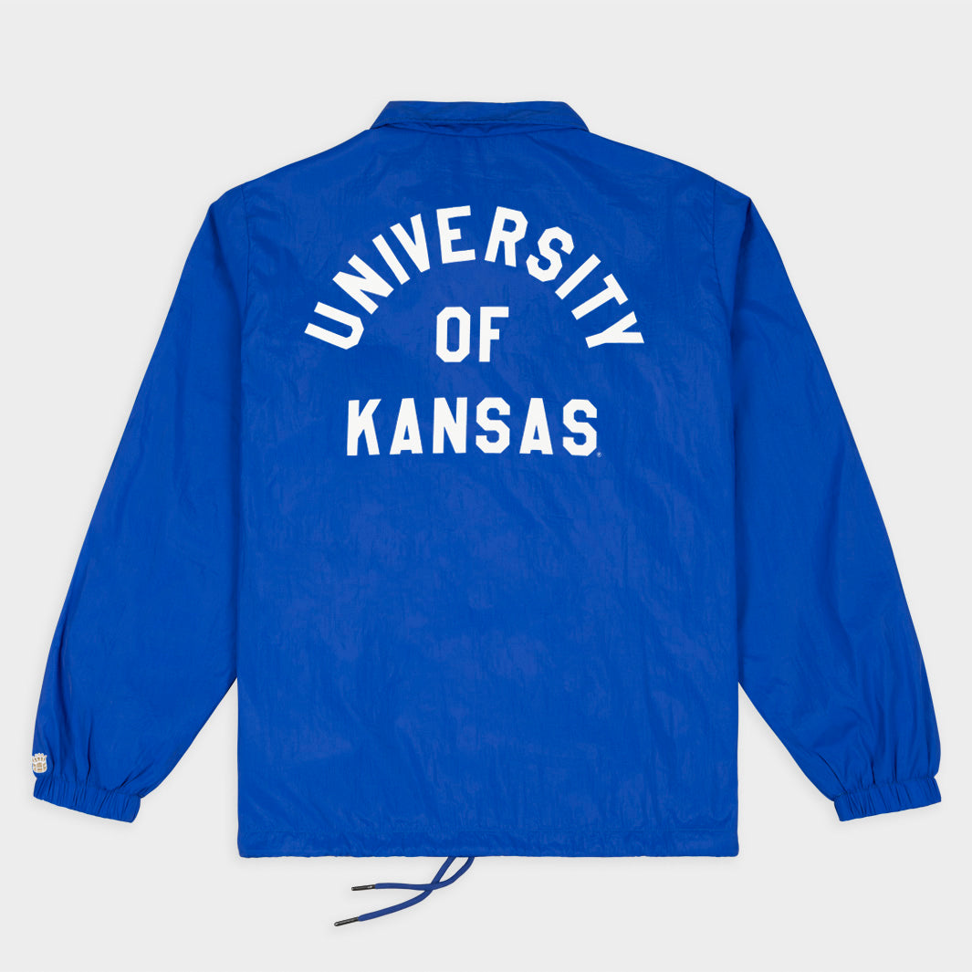 Kansas Jayhawks Classic Logo Coaches Jacket | Homefield