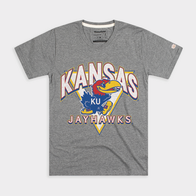 Retro Arched Kansas Jayhawks Tee