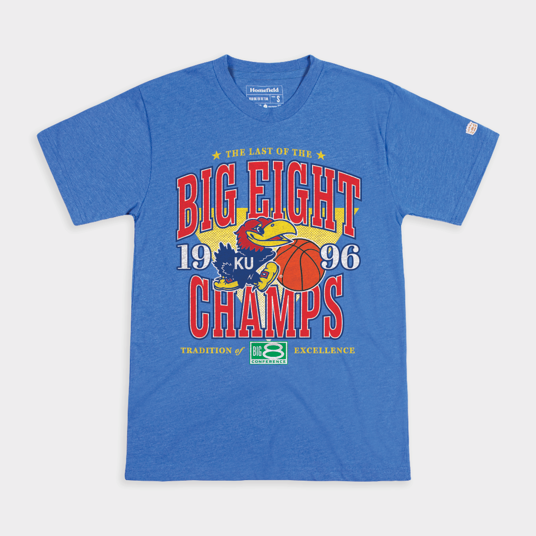 Retro Kansas 1996 Big Eight Champions Tee