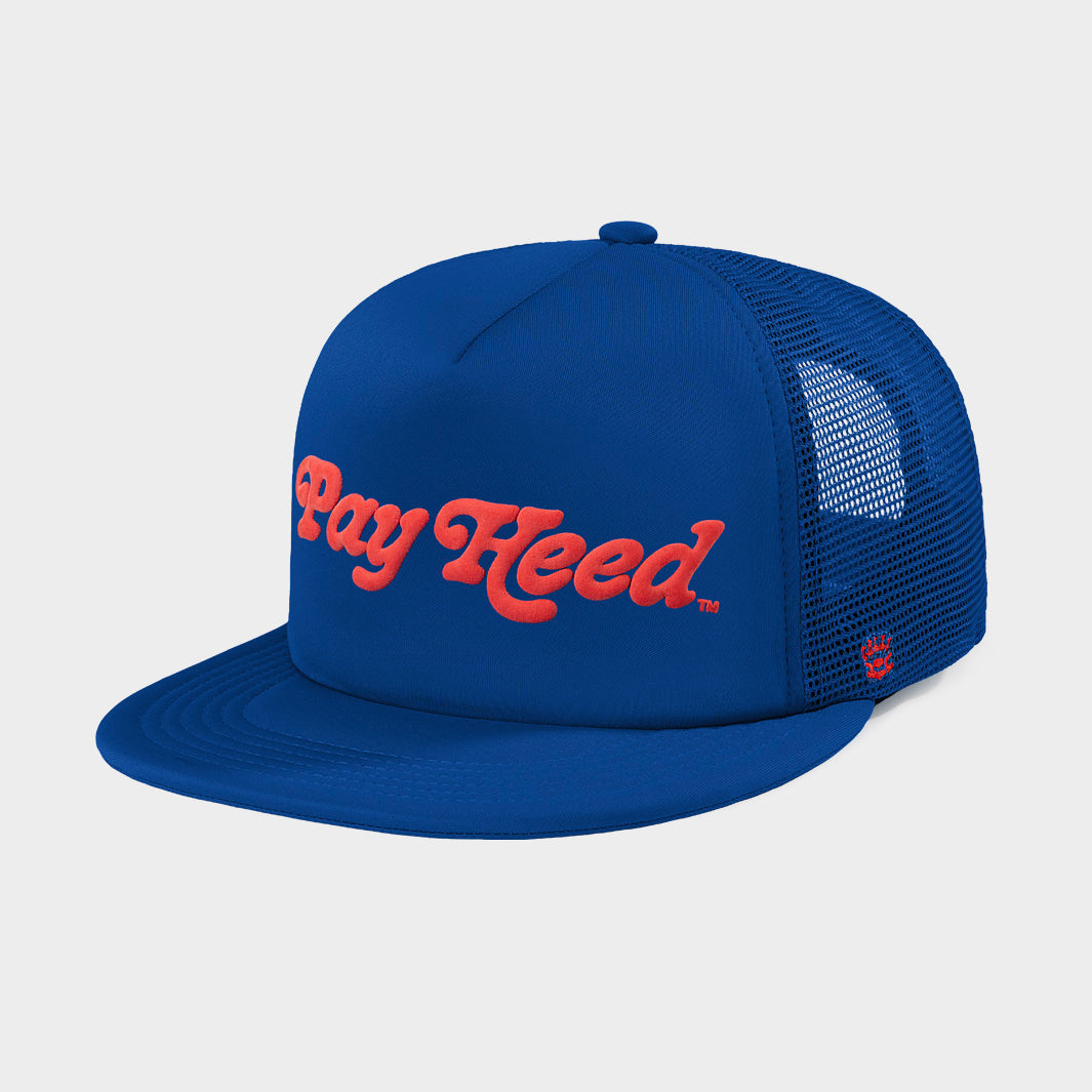 Kansas "Pay Heed" Puff Ink Trucker Hat