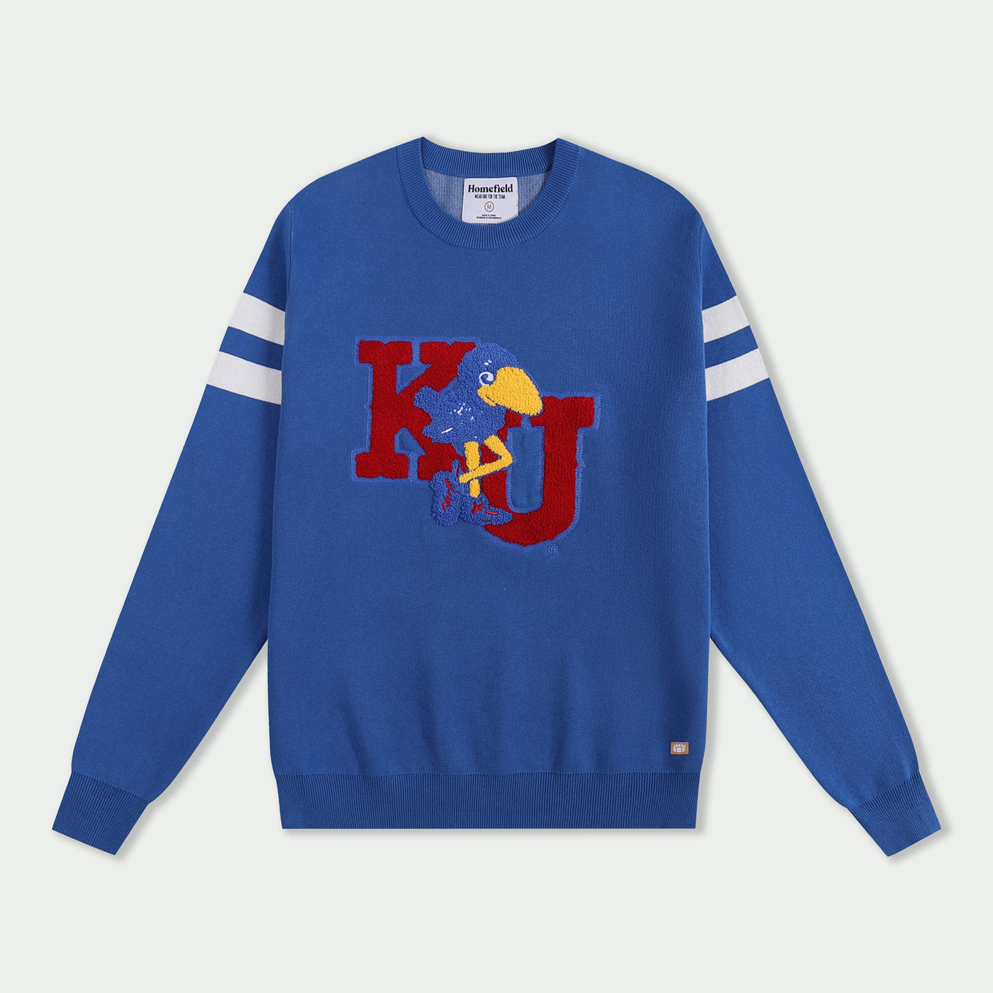 Kansas Jayhawks Vintage Logo Knit Sweater
