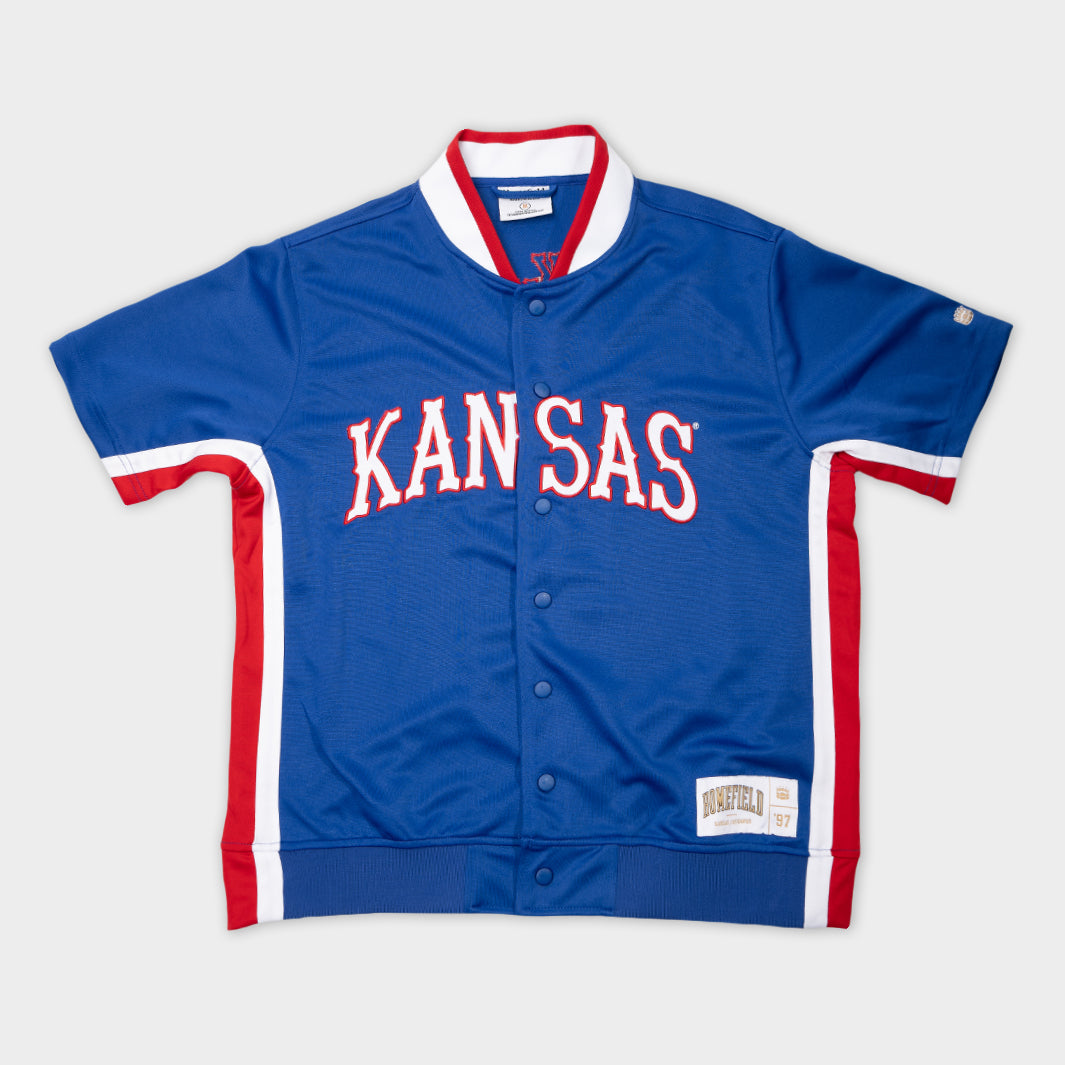 Kansas Men's Basketball 1997 Vintage Shooting Shirt