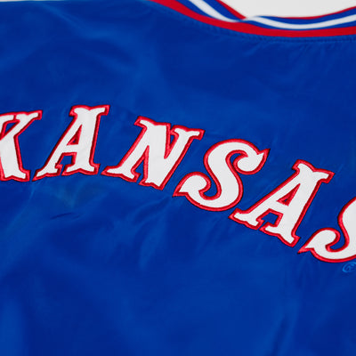 Kansas Jayhawks Retro Circus Font Bomber Jacket