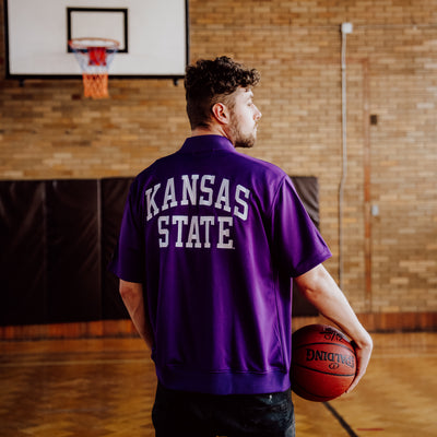 K-State Wildcats Basketball Vintage Shooting Shirt