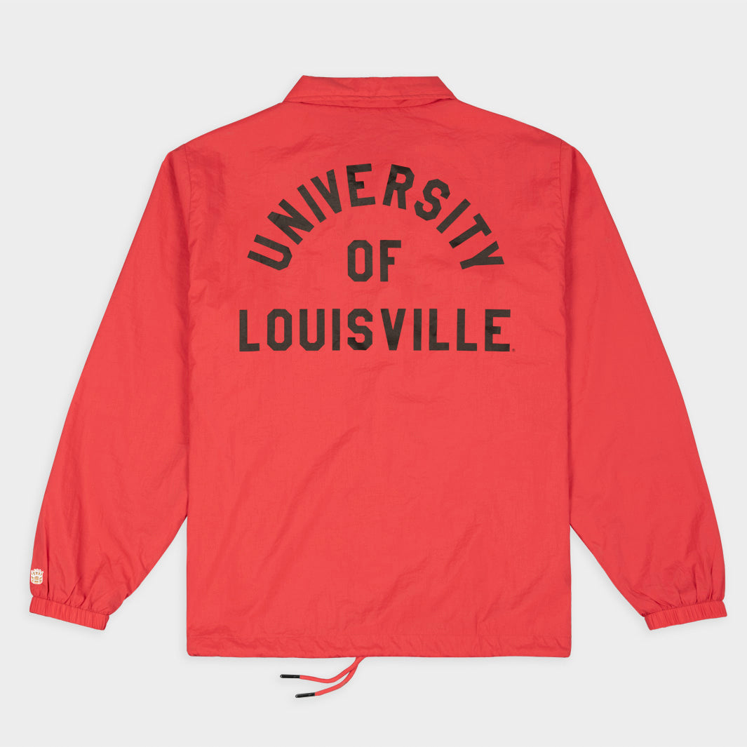 Louisville Cardinals Red Rage Retro Coaches Jacket | Homefield