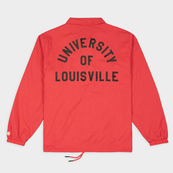 Louisville Cardinals Red Rage Retro Coaches Jacket | Homefield