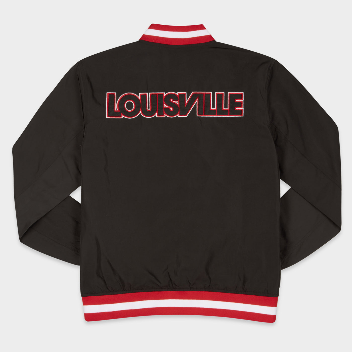 Louisville Cardinals Football Blackout Bomber Jacket