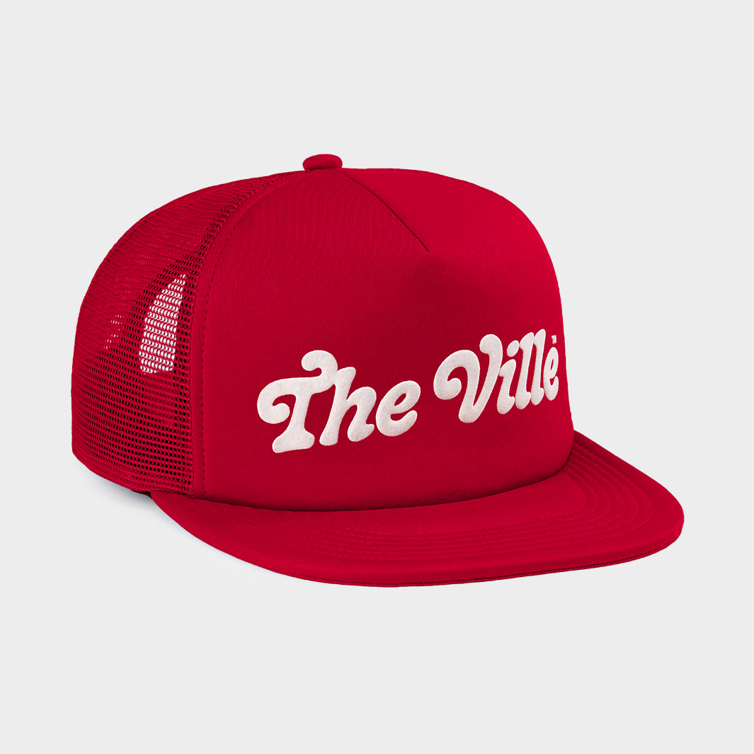Louisville "The Ville" Puff Ink Trucker Hat