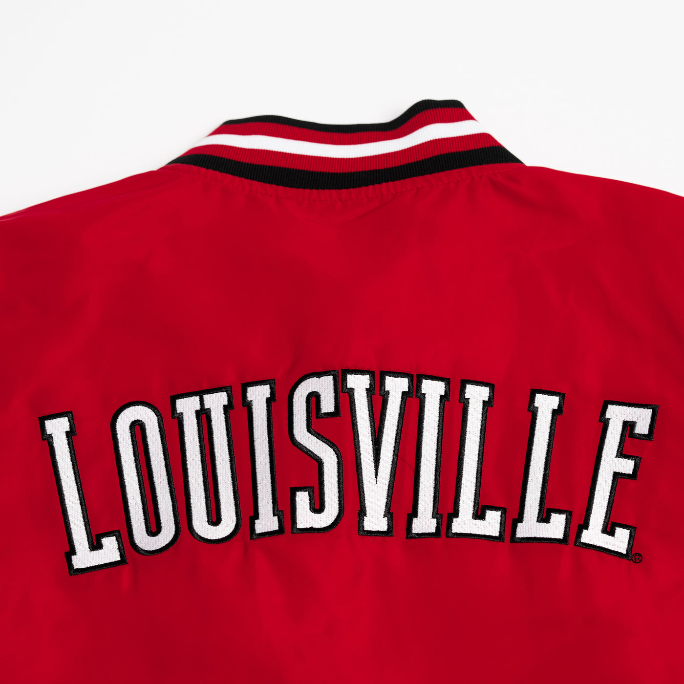 University of Louisville Cardinals Front & Back Embroidered Puffer Jac –  812 Vintage