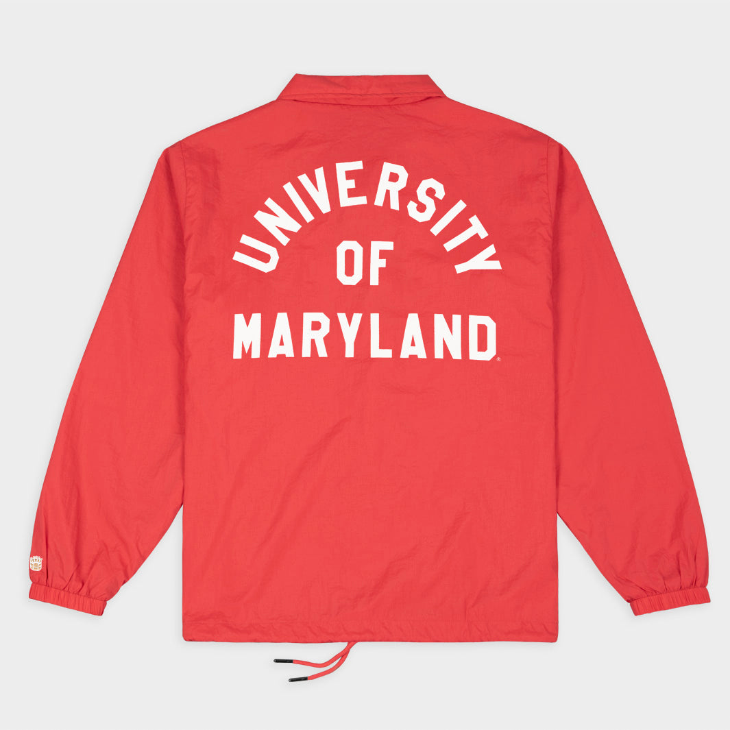 Maryland Terrapins Vintage Terps Logo Coaches Jacket | Homefield