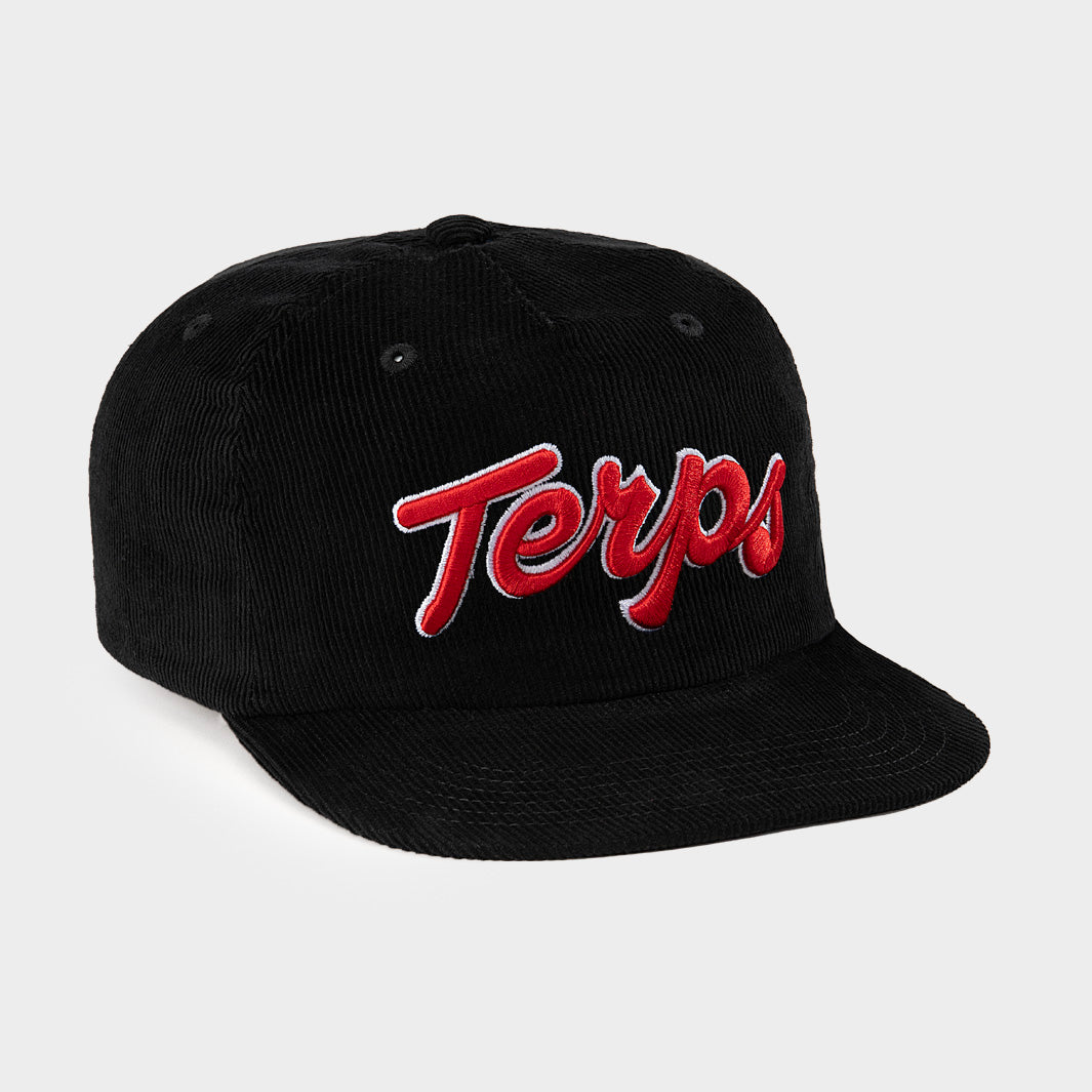 Maryland Terrapins Script Terps Corduroy Hat