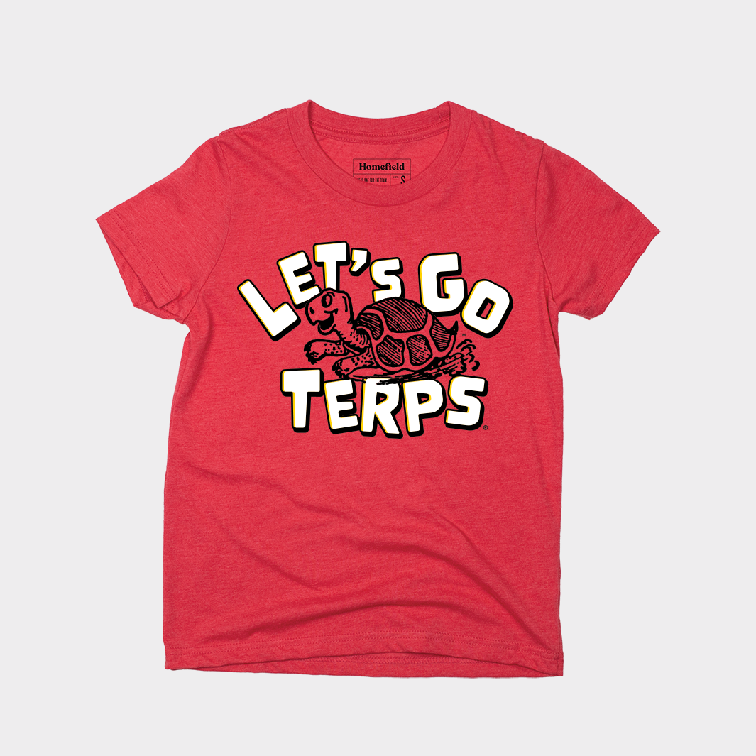 Maryland "Let's Go Terps" Youth Tee