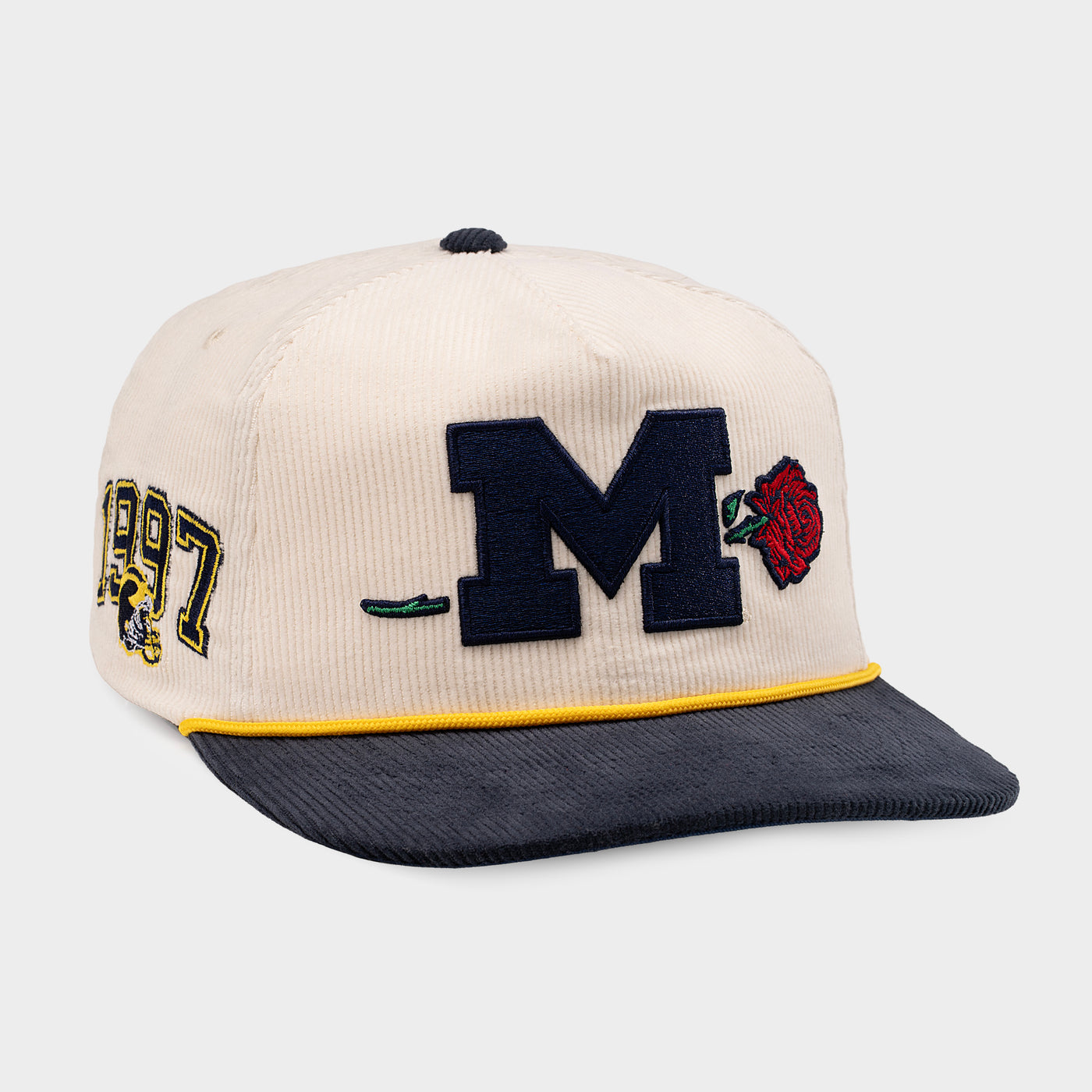 Michigan 1997 National Champs Roses Corduroy Hat
