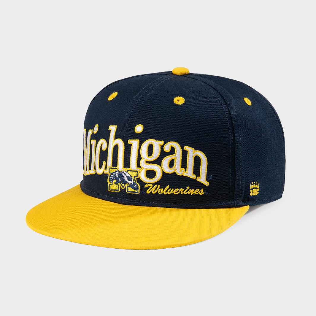 Michigan Football Kickoff Snapback Hat