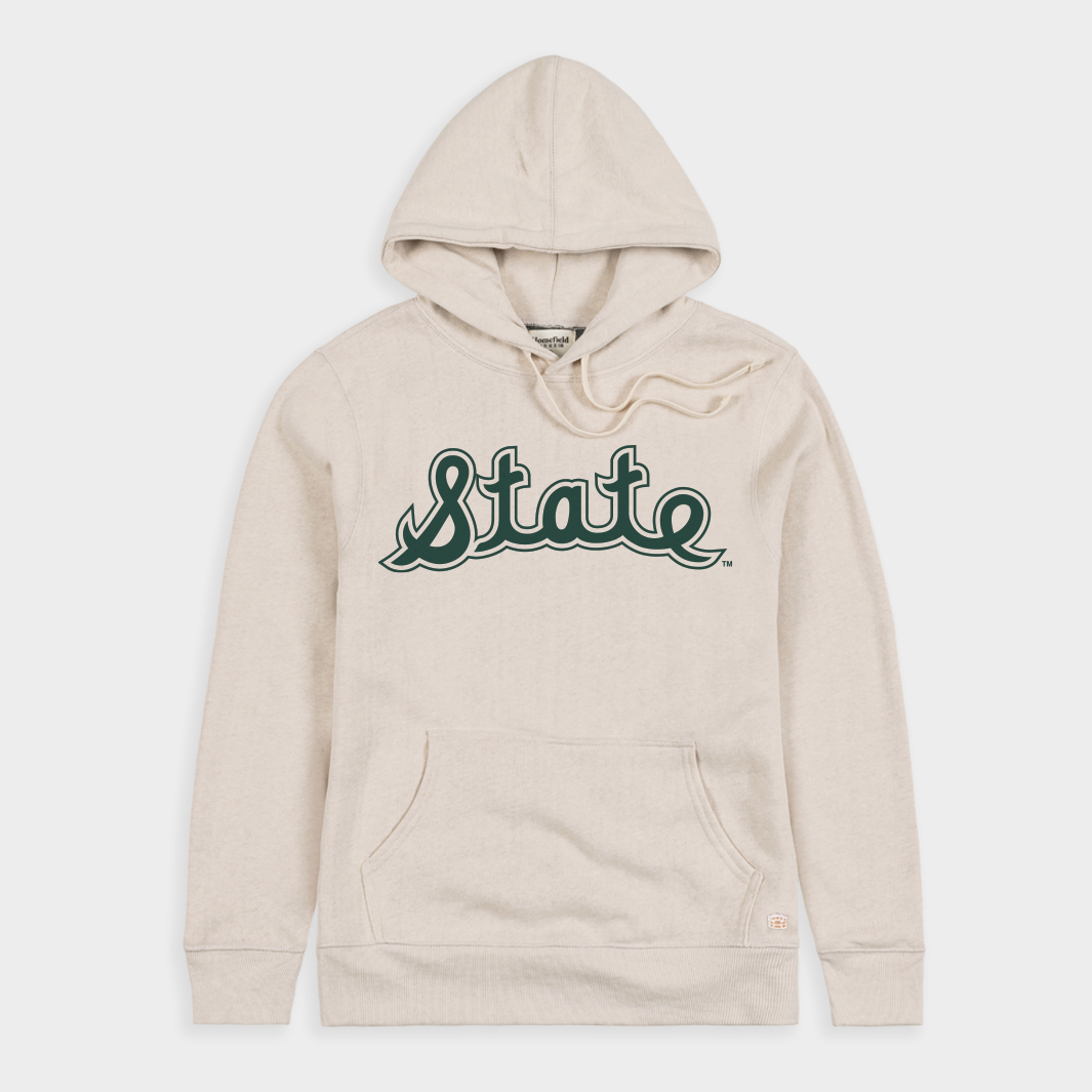 Michigan State Classic Vintage Script Hoodie | Homefield