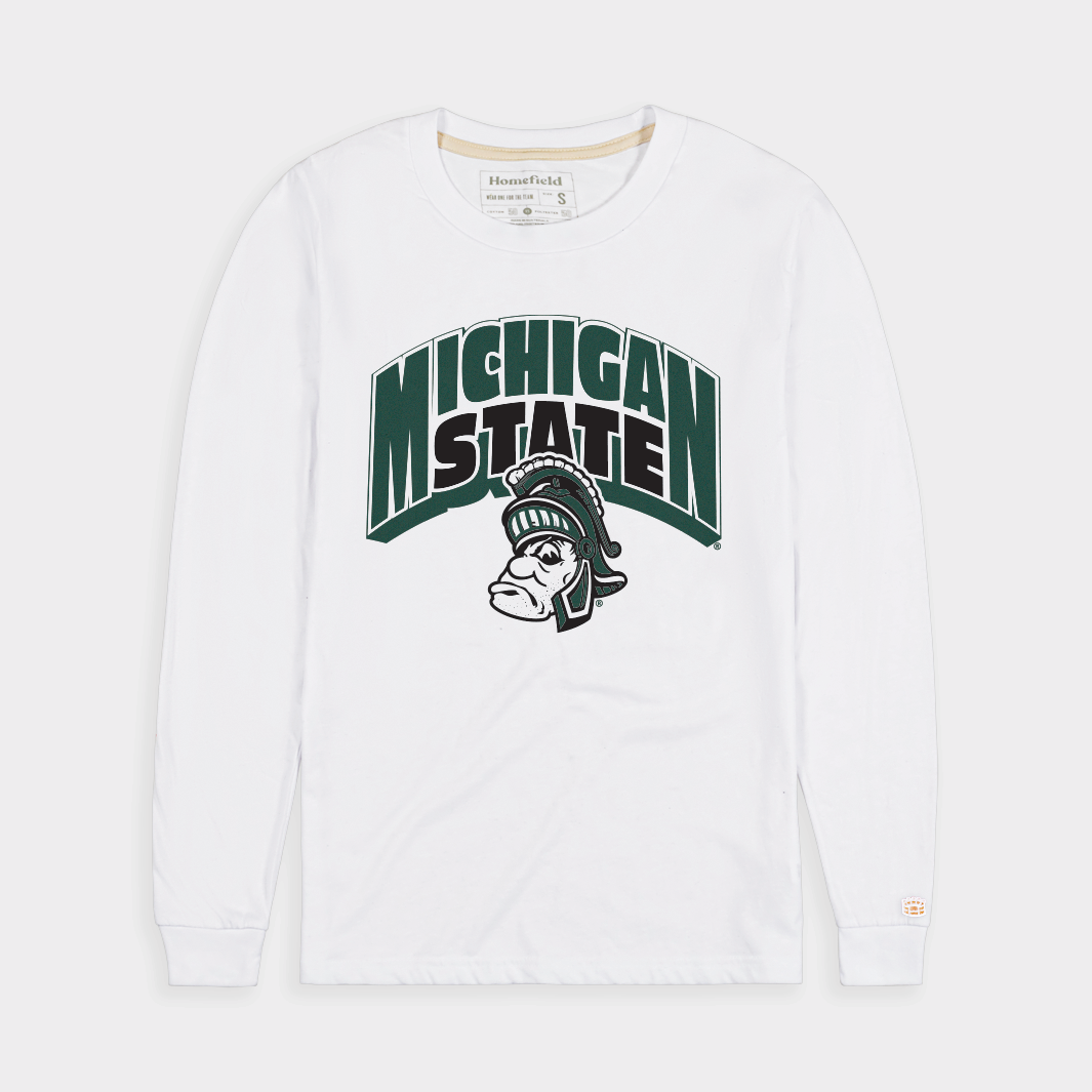 Retro Michigan State Spartans Long Sleeve