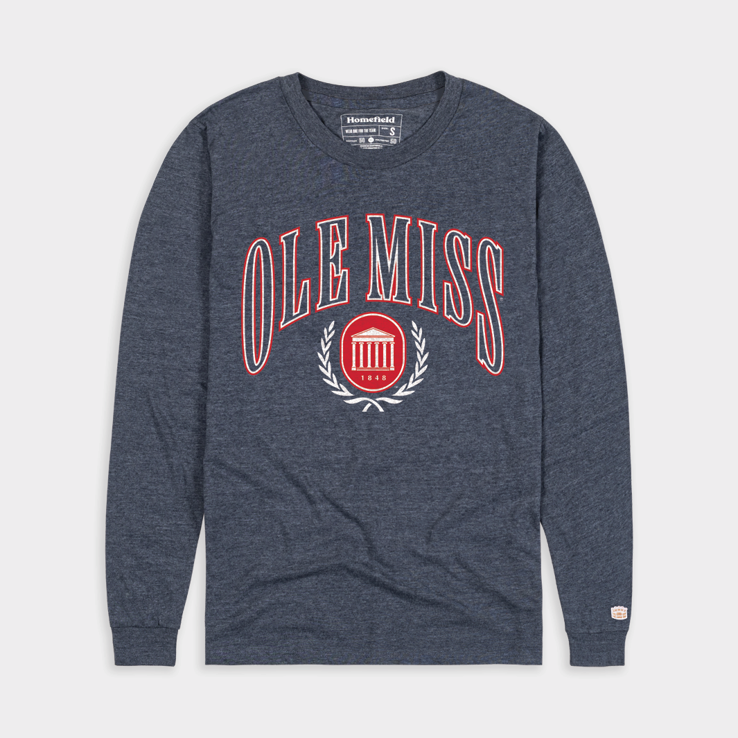 Ole Miss Collegiate Retro Long Sleeve